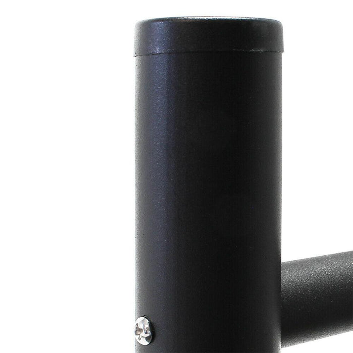 Blocco 5 cassette postali su gambe 5 ingressi in acciaio zincato nero 16_0000041