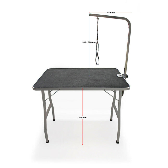 Tavolo per toelettatura animali tavolo per toelettatura cani gatti 91 x 61 cm 16_0000536