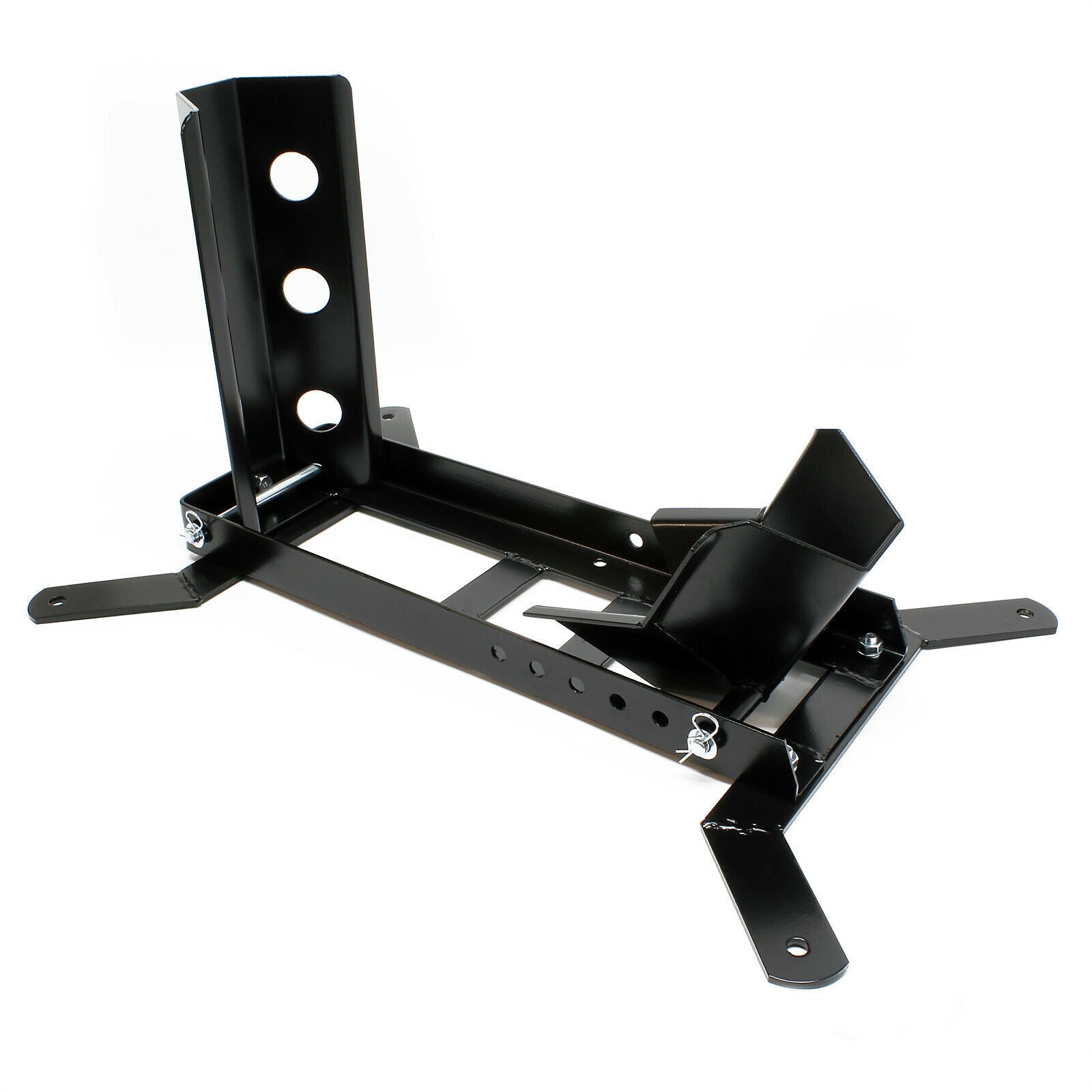 Supporto ruota moto blocca ruota cavalletto regolabile fino a 450 kg cavalletto moto nero 16_0002929