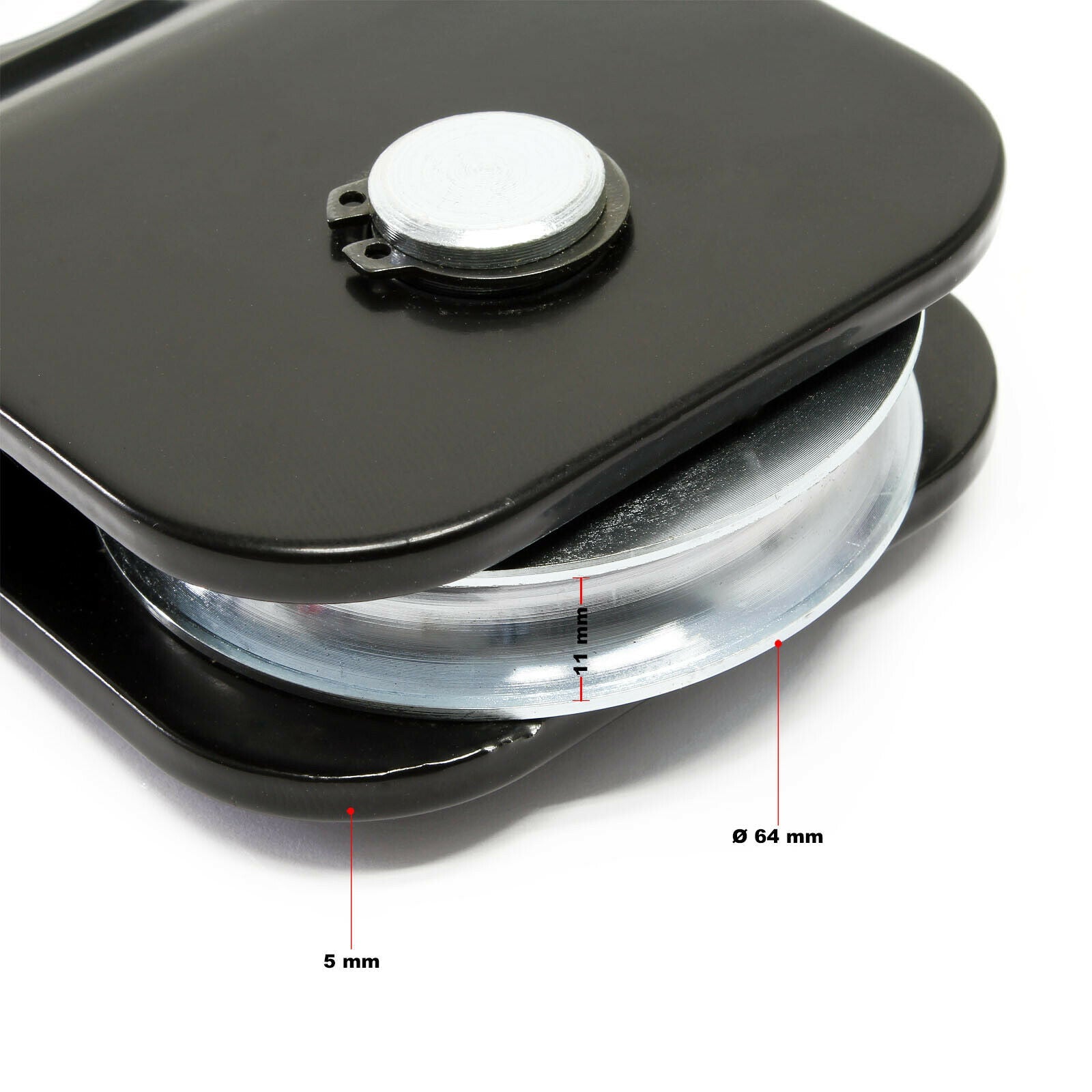 Puleggia di apertura 4 ton bozzello guida cavo verricello foerstier 16_0000593