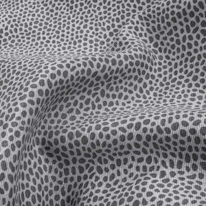 Tessuto Stoffa Cotone Loneta Maculato Cucito Rivestire Fodera Divani Sedie Cuscini 2,8x15 Mt Grigio