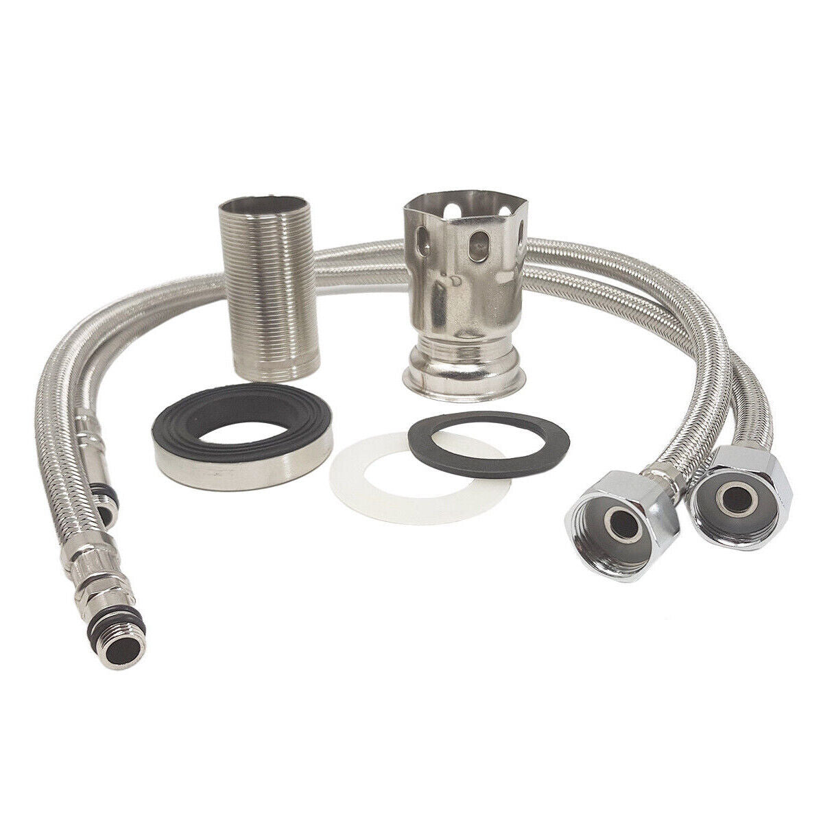 RUBINETTO MISCELATORE CUCINA LAVELLO CANNA DOCCETTA SNODABILE CASA S9003