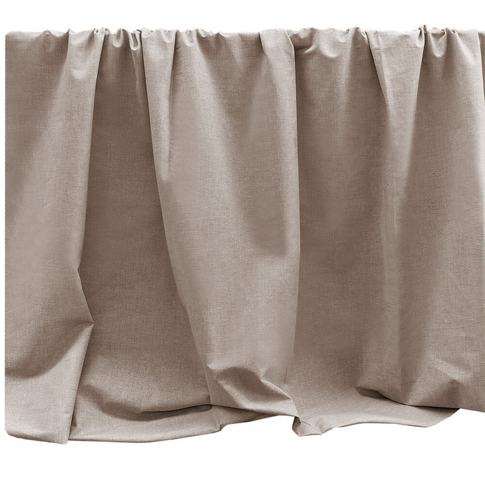 Tessuto Stoffa Cotone Loneta Cucito Creativo Abbigliamento Arredamento Rivestimenti 2,8x2 Mt Tortora