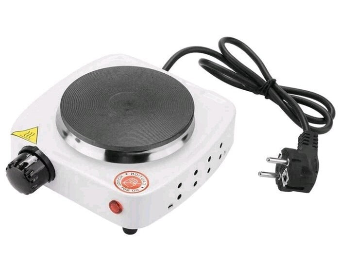 FORNELLO IN GHISA ELETTRICO SINGOLO PORTATILE 500W PIASTRA ELETTRICA SK-5104