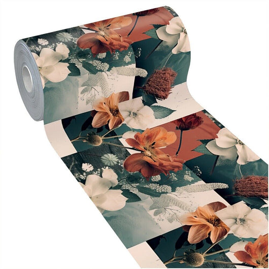 Tappeto Cucina Gomma Pvc 51x160 cm Antimacchia Passatoia Antiscivolo Antisfilo Lavabile Dis_N