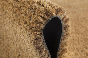 Zerbino Cocco Ingresso Naturale 120x40 cm Antiscivolo Robusto Esterno Porta Entrata