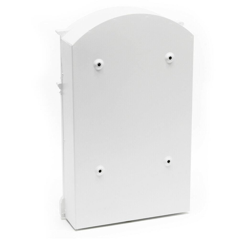 Cassetta postale dal design antico bianca da parete 16_0000061