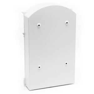 Cassetta postale dal design antico bianca da parete 16_0000061