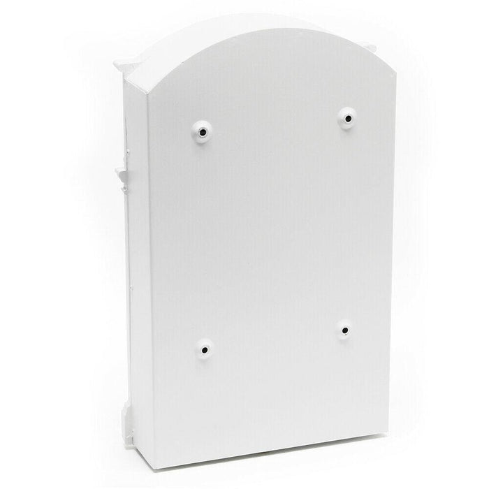 Cassetta postale dal design antico bianca da parete 16_0000061