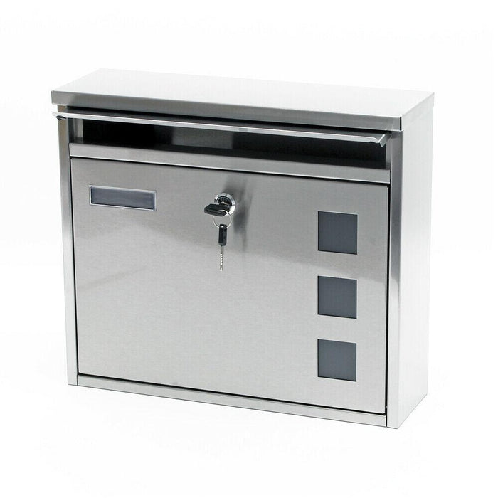 Cassetta postale di design cassetta postale a parete in acciaio inox 16_0000059