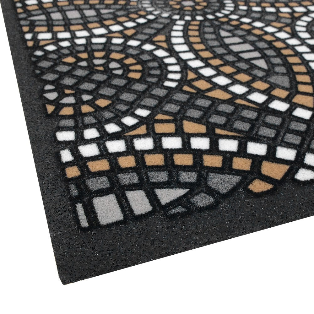 Zerbino Gomma Simpatico Tappeto Ingresso Asciugapassi Antiscivolo Made In Itay Dis.B