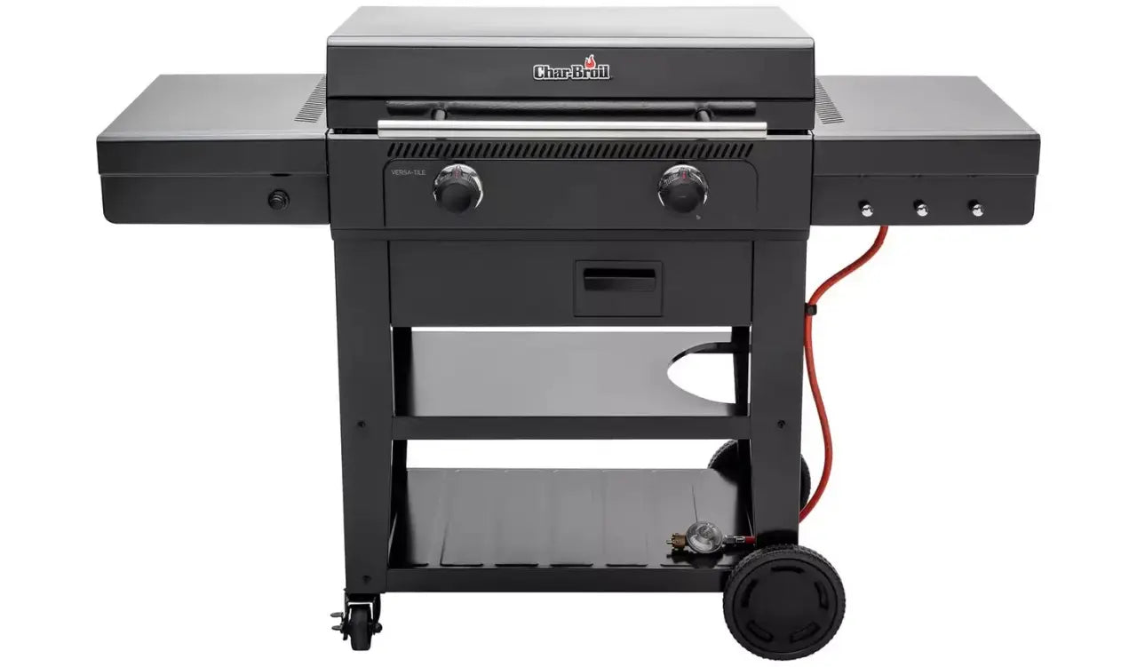 Char-Broil Versa-Tile Piastra, griglia per barbecue e forno per pizza