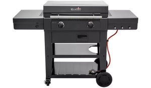 Char-Broil Versa-Tile Piastra, griglia per barbecue e forno per pizza