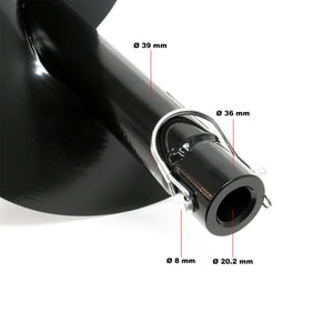 Ricambio coclea 200 m trapano a pavimento giardinaggio 16_0001556