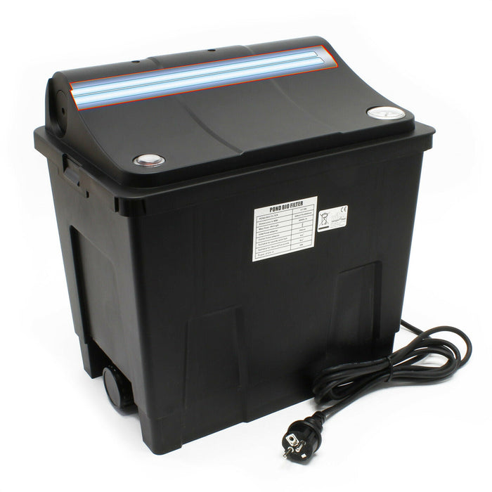 Filtrazione biologica filtro biofiltro vasca decantazione + gruppo UVC 16_0002429