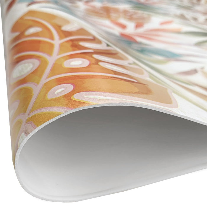 Proteggi Tavolo Morbido Tovaglia 140x80 cm Antiurto Antimacchia Copritavolo Mollettone Fantasia Q