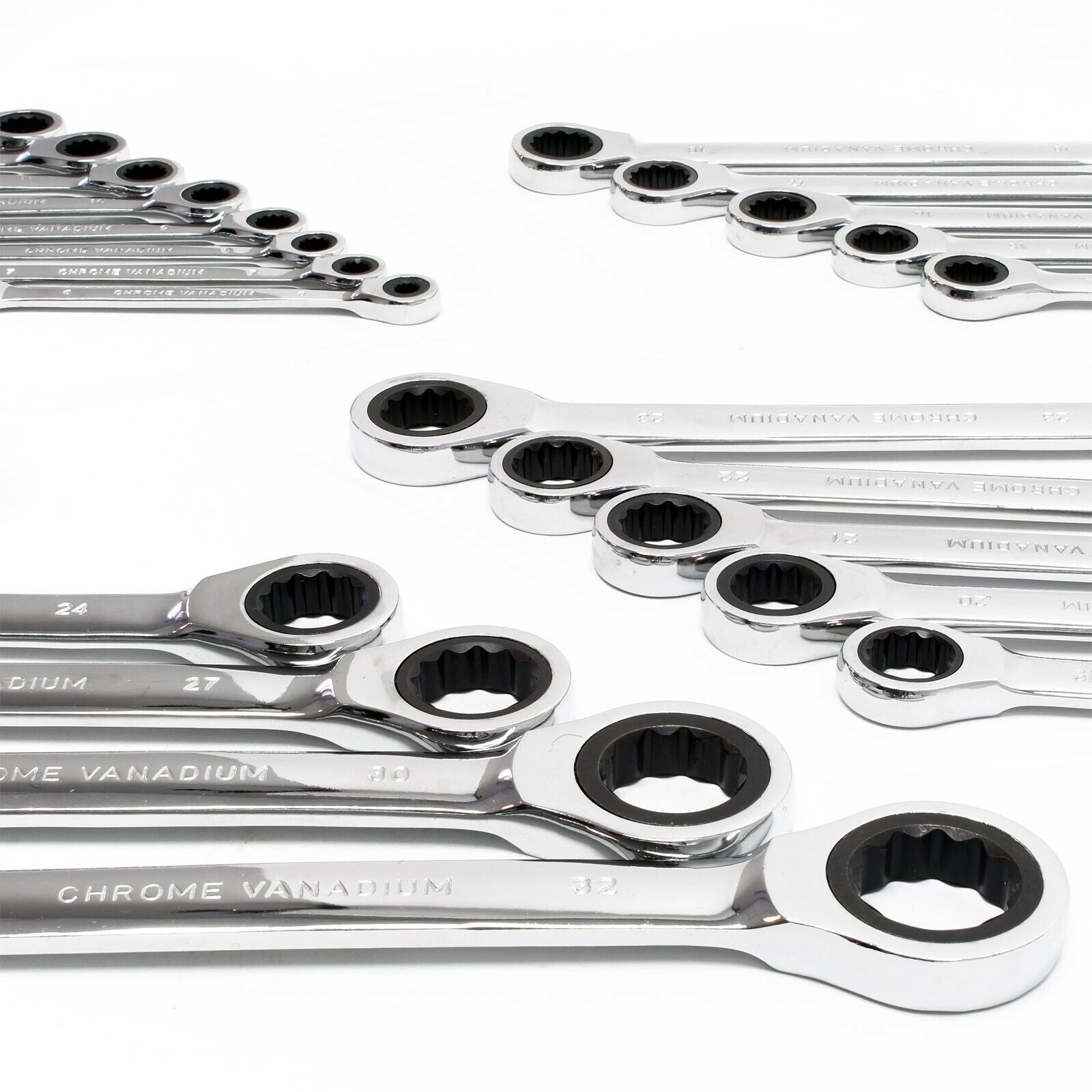 Set di chiavi a cricchetto 22 pezzi Chiave fissa da 6-32 mm 16_0002698