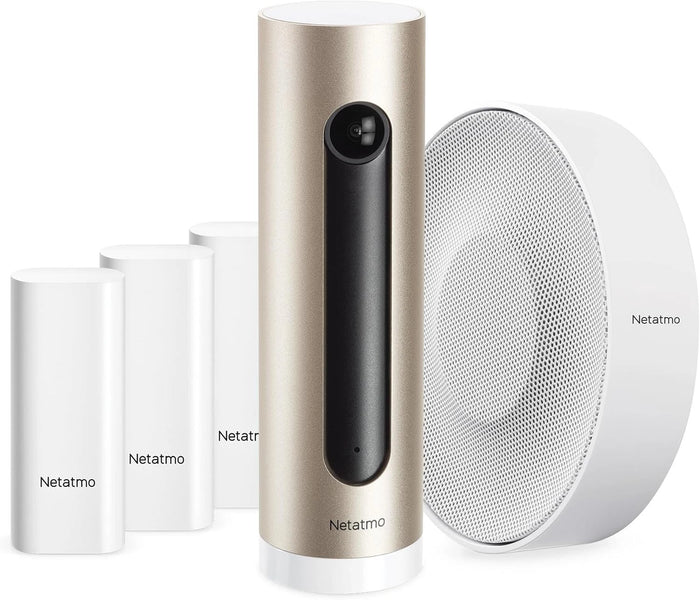 Netatmo Sistema di allarme video intelligente completo, prodotto ricondizionato