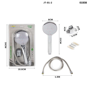 SOFFIONE BRACCIO DOCCINO UNIVERSALE BAGNO DOCCIA VASCA TUBO ROTONDO 01938