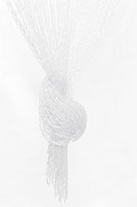 Tenda Antimosche Filo Intrecciato Gomma PVC Moschiera Finestra Porta Ingresso Trasparente - 100x220 Cm 