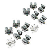 Set 10 porta scope in acciaio da parete per attrezzi pulizia giardinaggio ordine 16_0002480