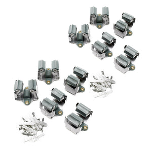 Set 10 porta scope in acciaio da parete per attrezzi pulizia giardinaggio ordine 16_0002480