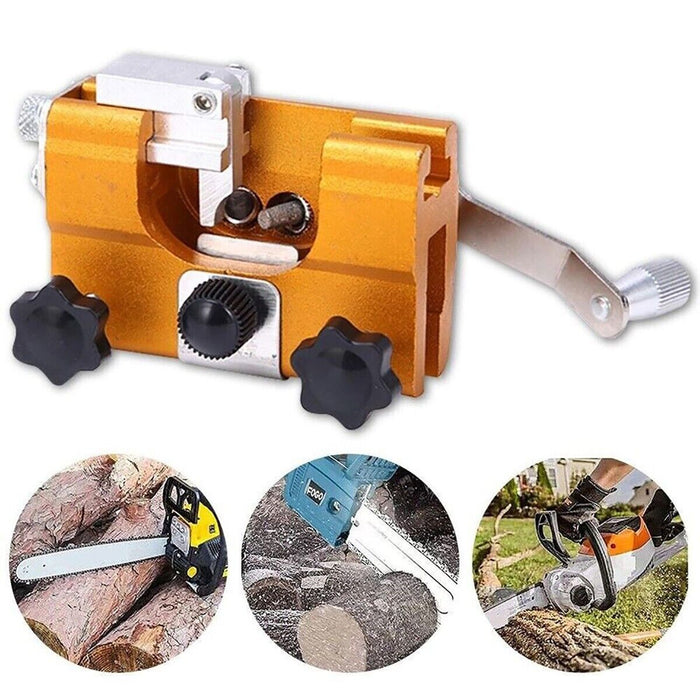 AFFILACATENE PROFESSIONALE MANUALE AFFILA CATENA MOTOSEGA AFFILATRICE PORTATILE