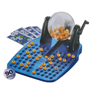 BINGO NATALE GABBIA GIREVOLE GIOCO DA TAVOLO DI SOCIETÀ 48 CARTELLE