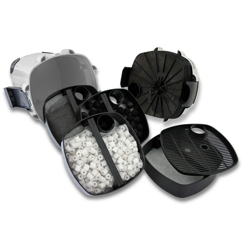 Pompa filtro per acquario biologico da esterno 2.000 litri all'ora Materiali pompa a 4 fasi 16_0001748