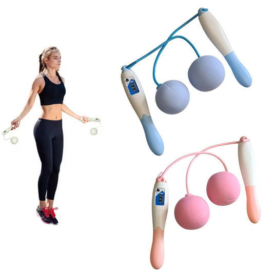 CORDA PER SALTARE CALORIE CONTA SALTO TIMER CONTA SALTI PALLA PESO YOGA PILATES