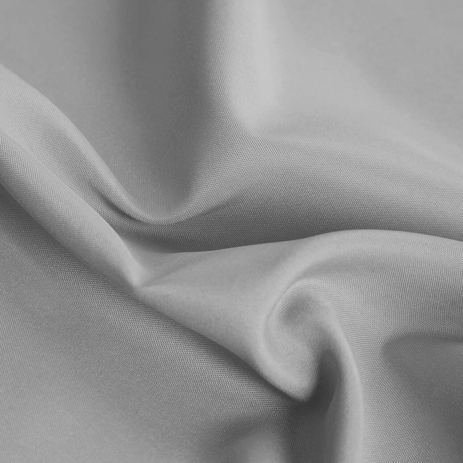 Tenda Porta Finestra 140x280 Cm Raso Sintetico 1 Pannello Coprente Occhielli Acciaio Grigio