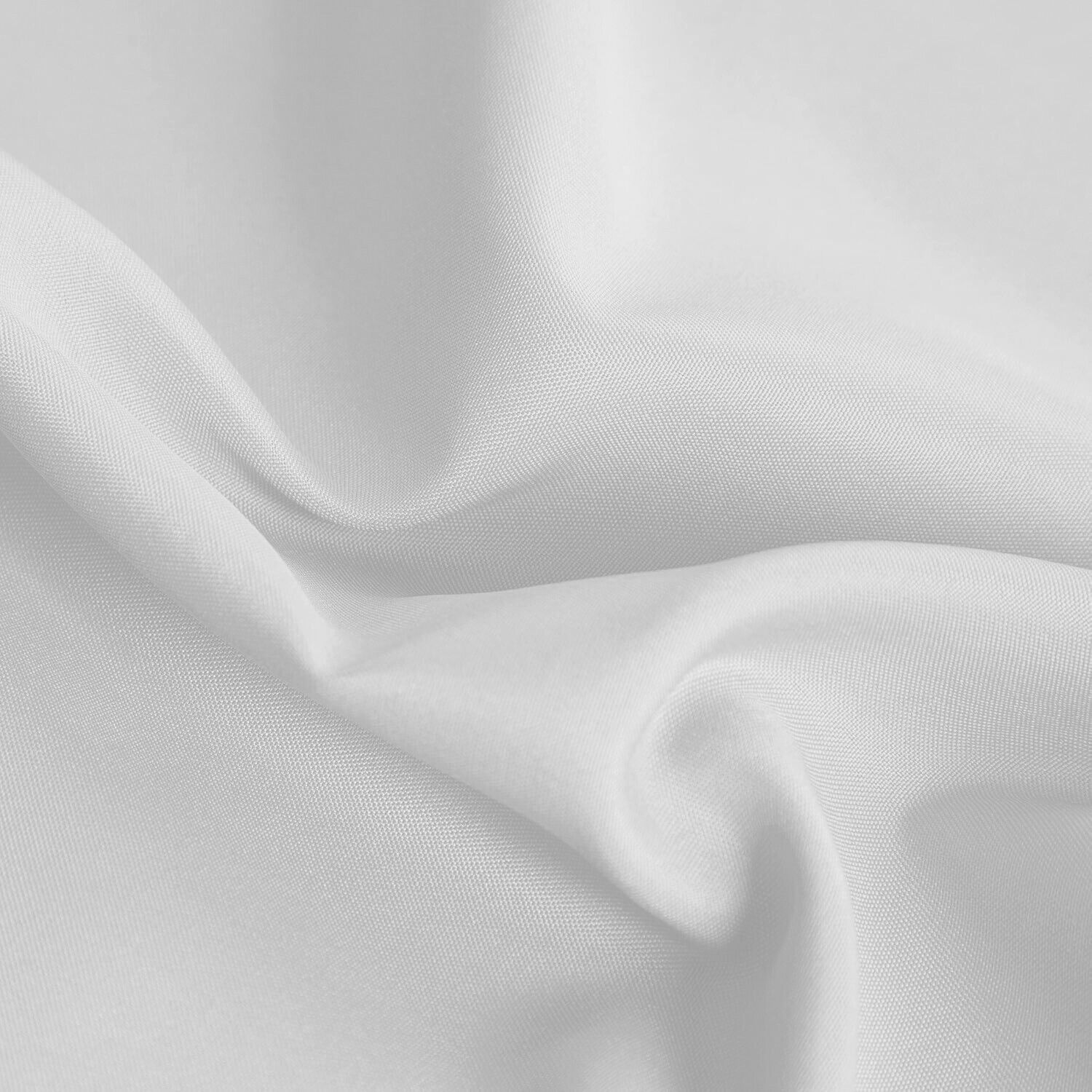 Tenda Porta Finestra 140x280 Cm Raso Sintetico 1 Pannello Coprente Occhielli Acciaio Bianco