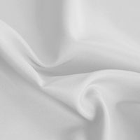 Tenda Porta Finestra 140x280 Cm Raso Sintetico 1 Pannello Coprente Occhielli Acciaio Bianco