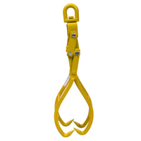 Pinza forestale Pinza scorrevole Pinza per legno 131 cm Gancio di sollevamento 1500 kg 16_0002316