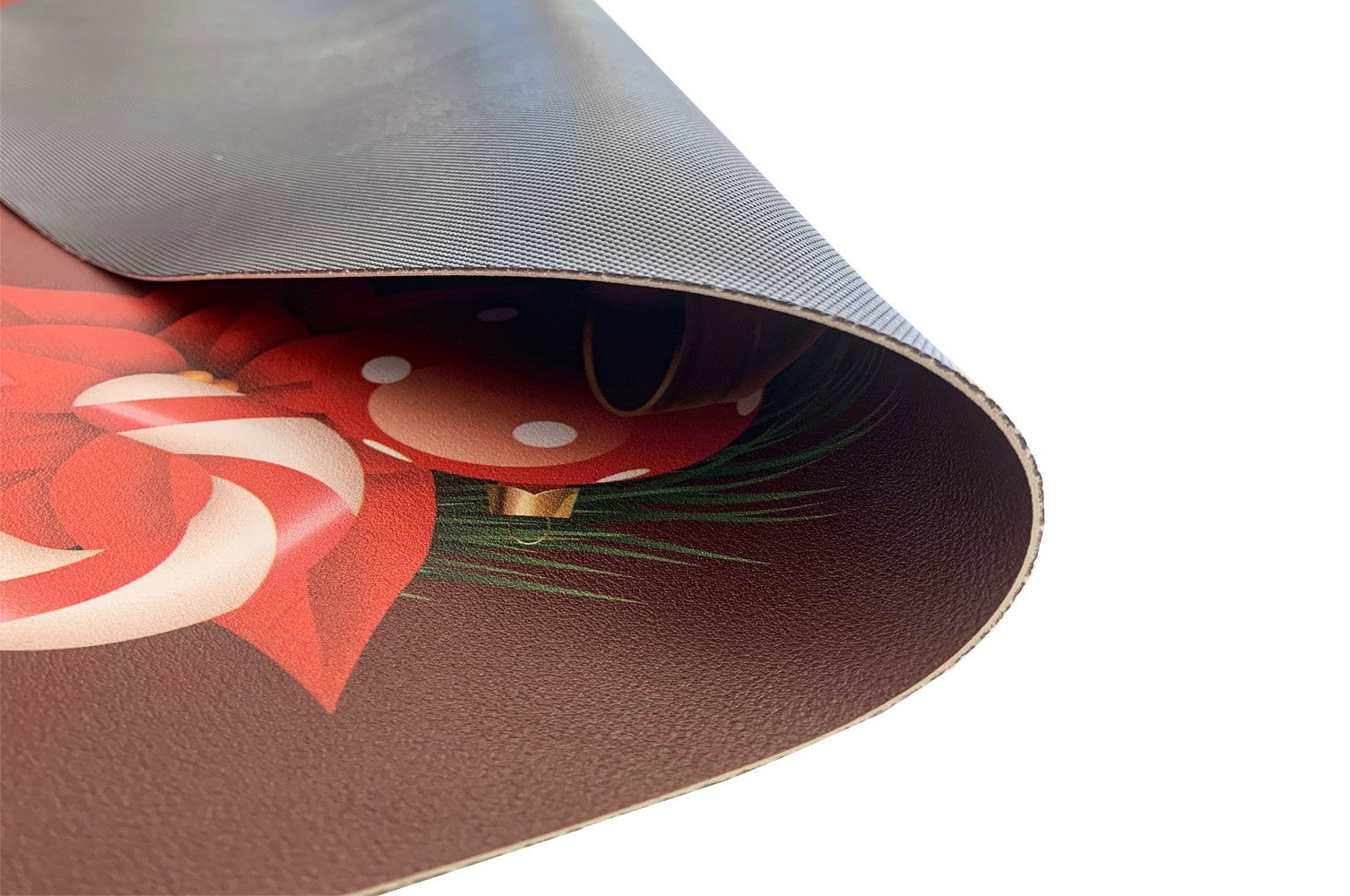 Tappeto Sotto Albero Natale Rotondo 100 Cm Addobbi Decoro Ingresso Natalizio Base Regali Dis C