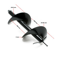 Ricambio coclea 300 m trapano a pavimento giardinaggio 16_0001558