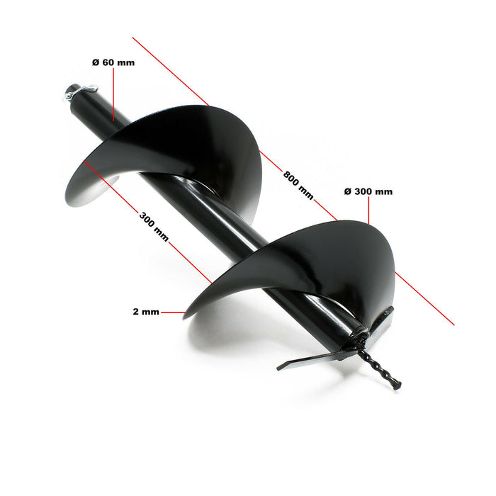 Ricambio coclea 300 m trapano a pavimento giardinaggio 16_0001558