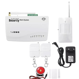 KIT ALLARME ANTIFURTO CASA WIRELESS GSM INTEGRATO SIRENA E ANTENNA E-002