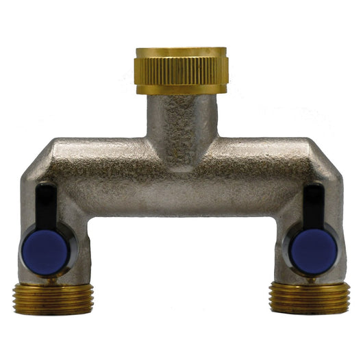 DERIVAZIONE IN METALLO A DUE VIE MOD 3X4'' 3X4'3X4'3X4''