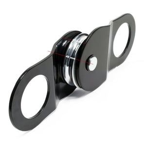 Puleggia di apertura 10 tonnellate guida cavo verricello bozzello forestale 16_0000592