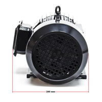 Motore asincrono trifase rotore in rame 2 poli 3k watt 400v ip44 elettrico 16_0002444