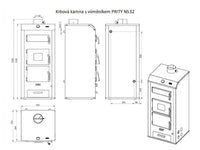 Caldaia a legna Prity NS26