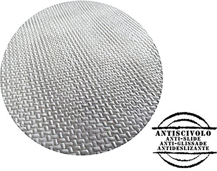 Tappeto Bagno Morbido Assorbente Antiscivolo 3D Intrecciato Scendiletto Lavabile 45x75 Cm Marrone