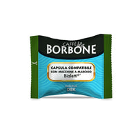 100 CAPSULE CIALDE CAFFÈ BORBONE MISCELA DEK COMPATIBILI MACCHINE MARCA BIALETTI