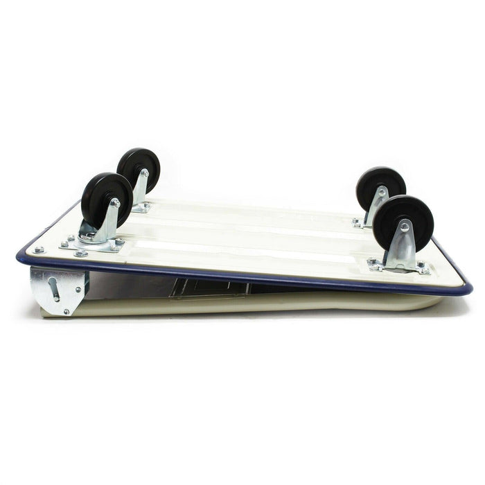 Carrello con pianale pieghevole fino a 150 kg trasporto attrezzature da magazzino 16_0002574