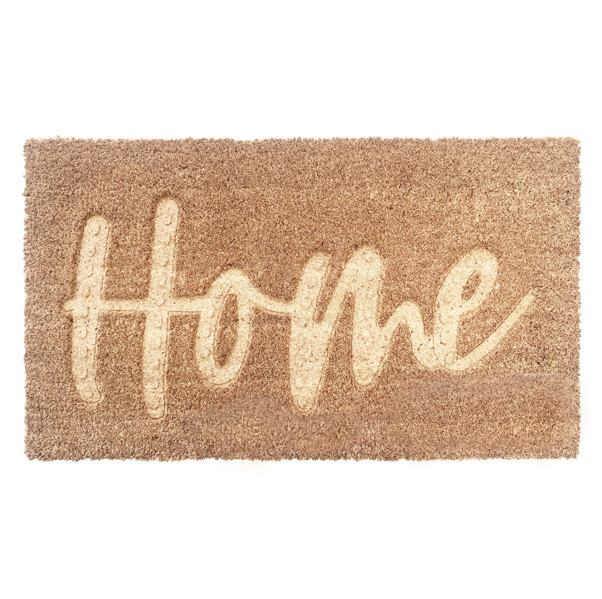 Zerbino Cocco 3D Moderno 40x70 Cm Antiscivolo Tappeto Rettangolare Porta Ingresso Entrata - A