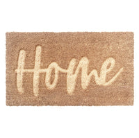 Zerbino Cocco 3D Moderno 40x70 Cm Antiscivolo Tappeto Rettangolare Porta Ingresso Entrata - A