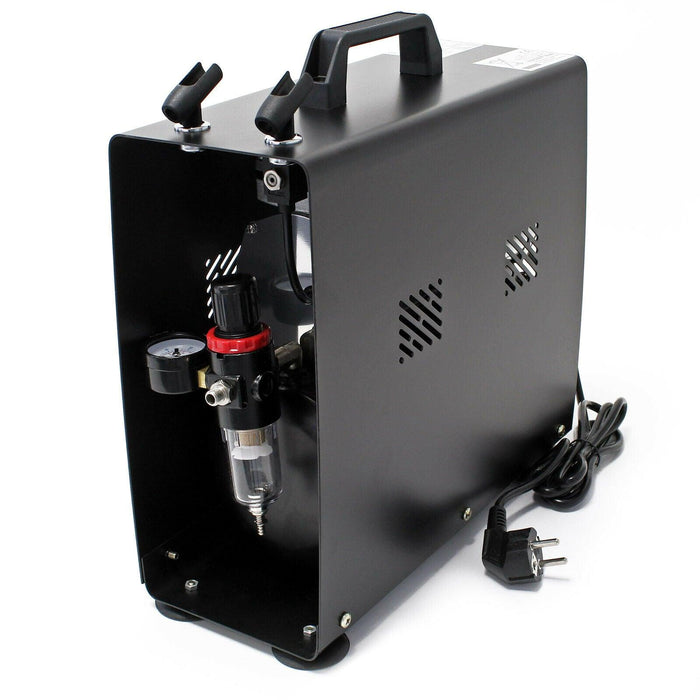 Compressore per aerografo bicilindrico con serbatoio 16_0001732