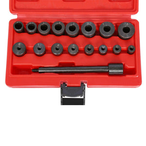 Set di 17 attrezzi per centraggio perno universale per centraggio frizione auto 16_0002580