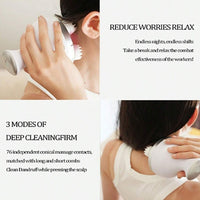 MASSAGGIATORE CUOIO CAPELLUTO RICARICABILE TESTA MASSAGGIO GATTO STRESS MZ5568